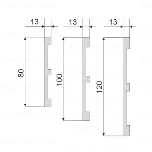 Вставка дюрополимер влагостойкая под покраску