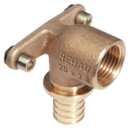 Rehau 25-Rp 3/4" RX+ угольник настенный короткий (14563611001)