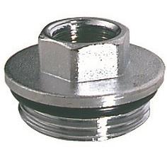 FAR переходник концевой 1" НР x 1/2" ВР хромированный FK 4200 112