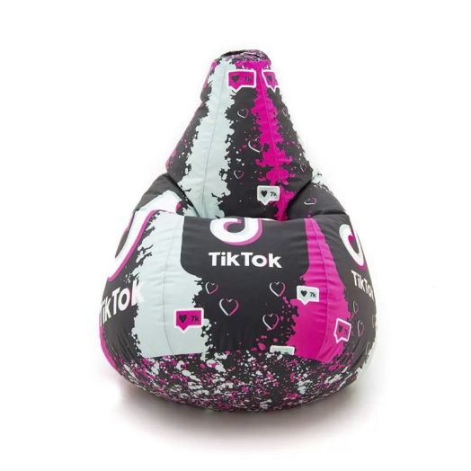 Кресло-мешок (груша) ТИКТОК из велюра