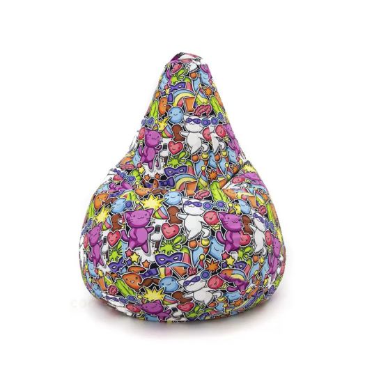 Кресло-мешок (груша) МАСКАРАД из велюра