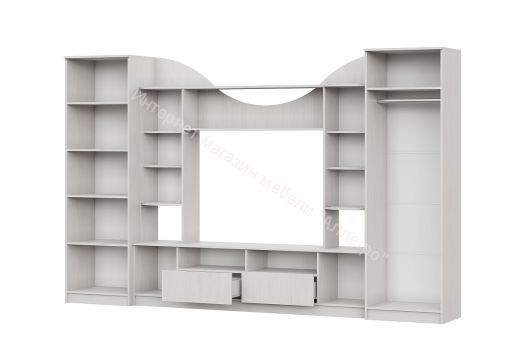 Гостиная МГС 8 исполнение 1 Ясень анкор светлый