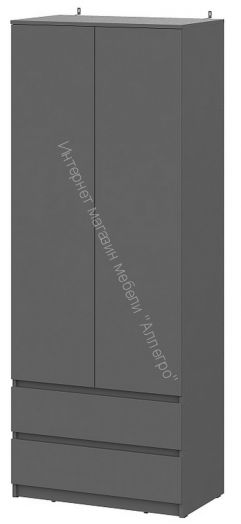 Прихожая Денвер Графит серый