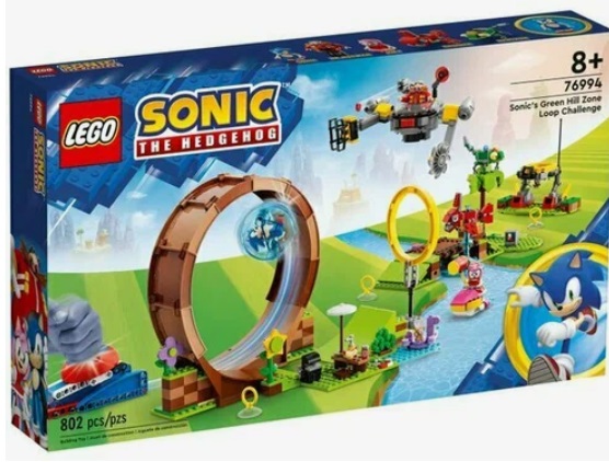 LEGO Sonic the Hedgehog 76994 Испытание Зоны Зеленого холма Соника