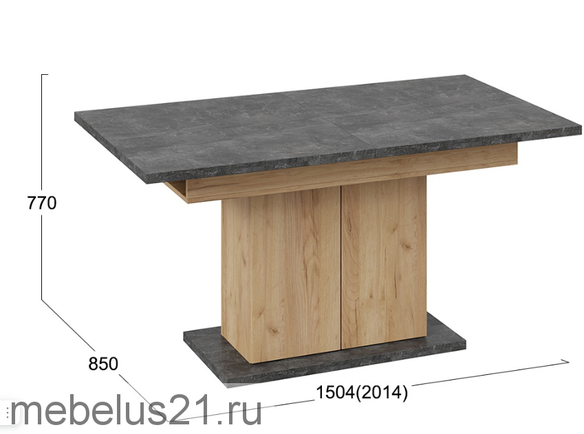 Стол раздвижной «Детройт» Тип 1