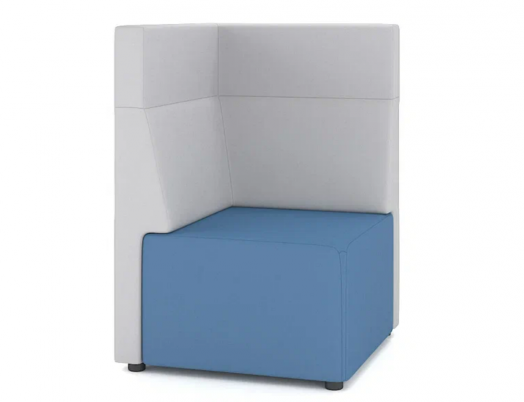 Одноместный угловой модуль дивана М10 - meeting area