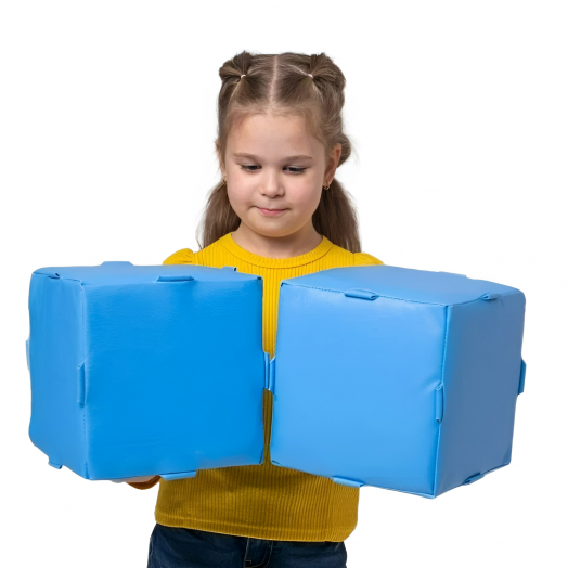 Мягкий магнитный конструктор "КУБИКИ" (28 элементов)