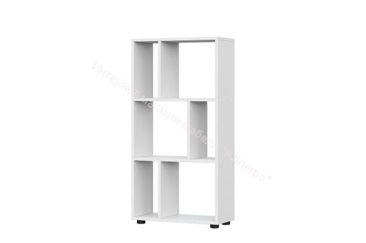 Стеллаж Токио Белый текстурный