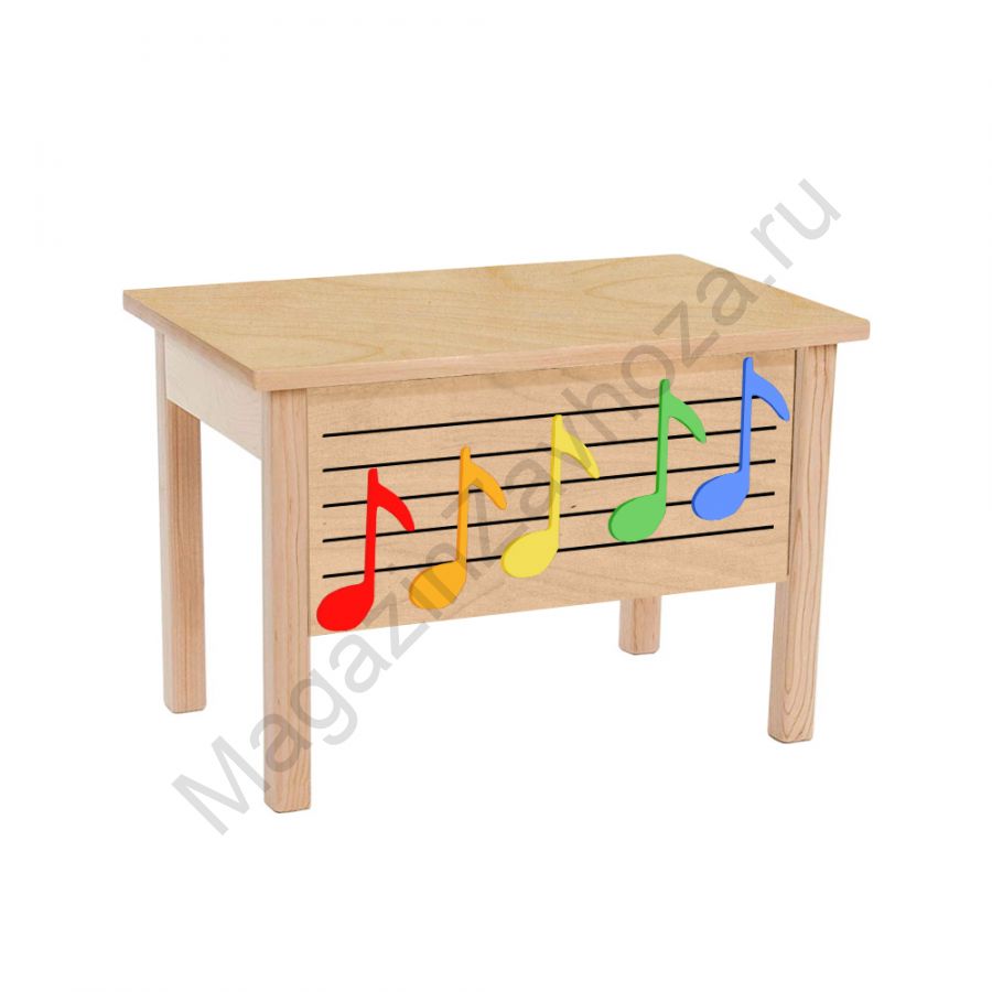 СТОЛ 66 ДЛЯ МУЗЫКАЛЬНОГО ЗАЛА (ОДНОМЕСТНЫЙ)