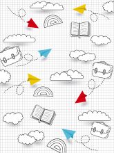 Фон стена "Notebook №2"