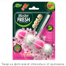 Master FRESH Подвесной блок д/унитаза 1шт GOLD DUO EFFECT 5в1 Сакура