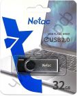 флэш-карта Netac 32GB U505  чёрный/серебро