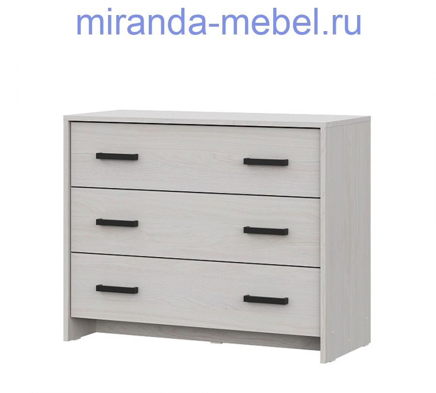 Мебель для спальни "МСП 1 Комод 3 ящика" Серия 2
