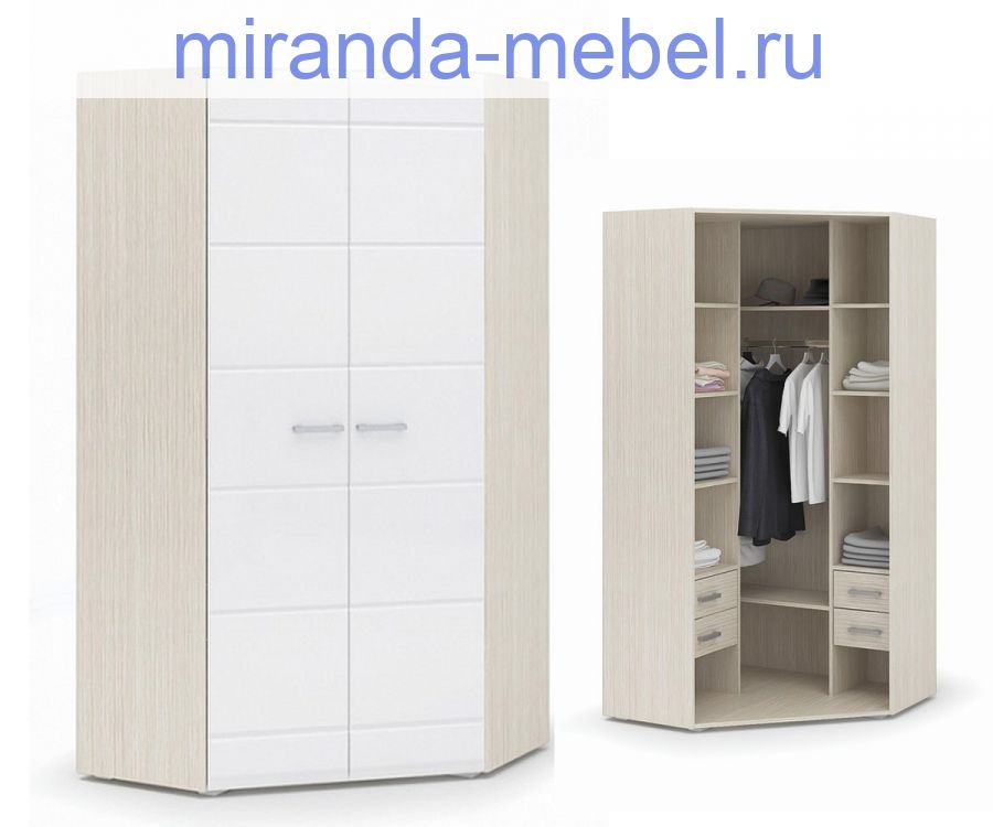 Симба Шкаф угловой 2х дв
