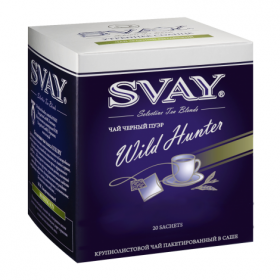 Чай черный пакетированный Svay Wild Hunter 20*2 саше