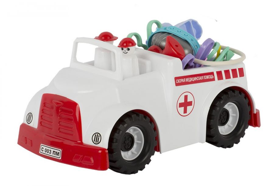 Игрушка Автомобиль «Скорая помощь» 16пр.
