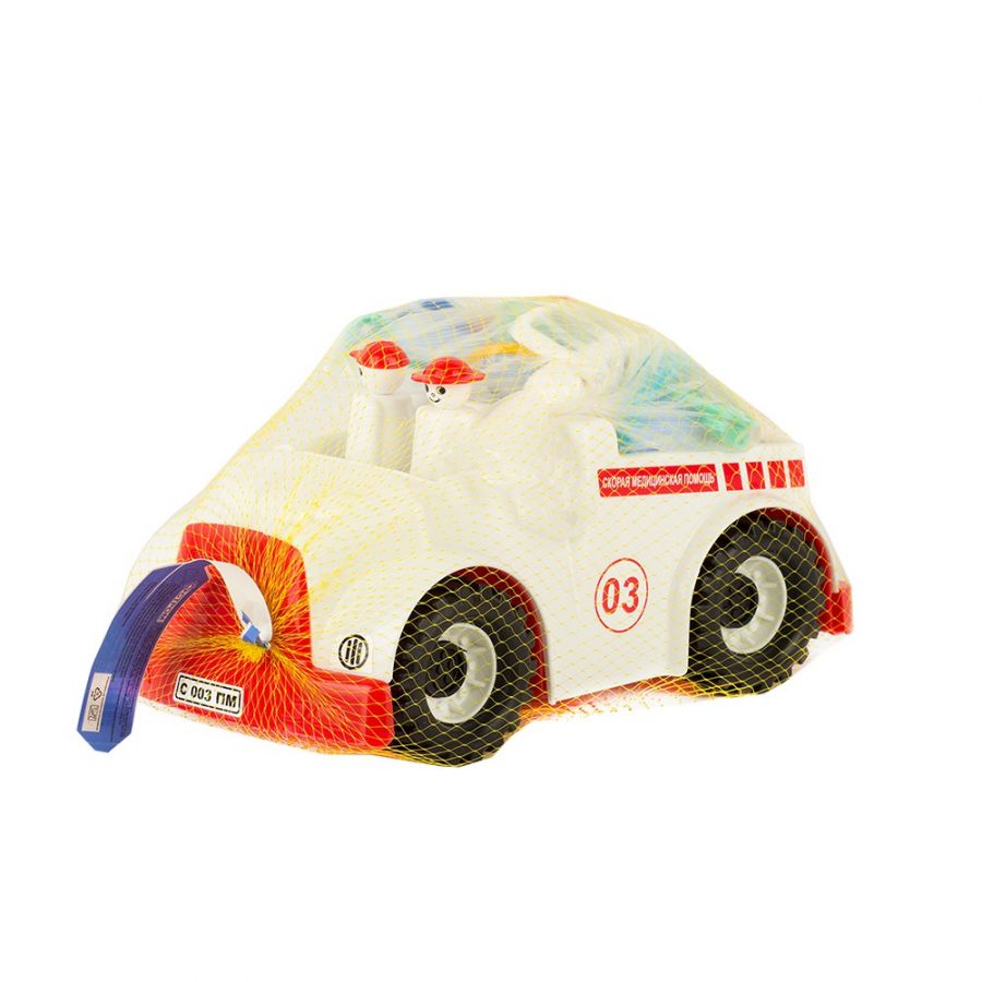 Игрушка Автомобиль «Скорая помощь» 16пр.