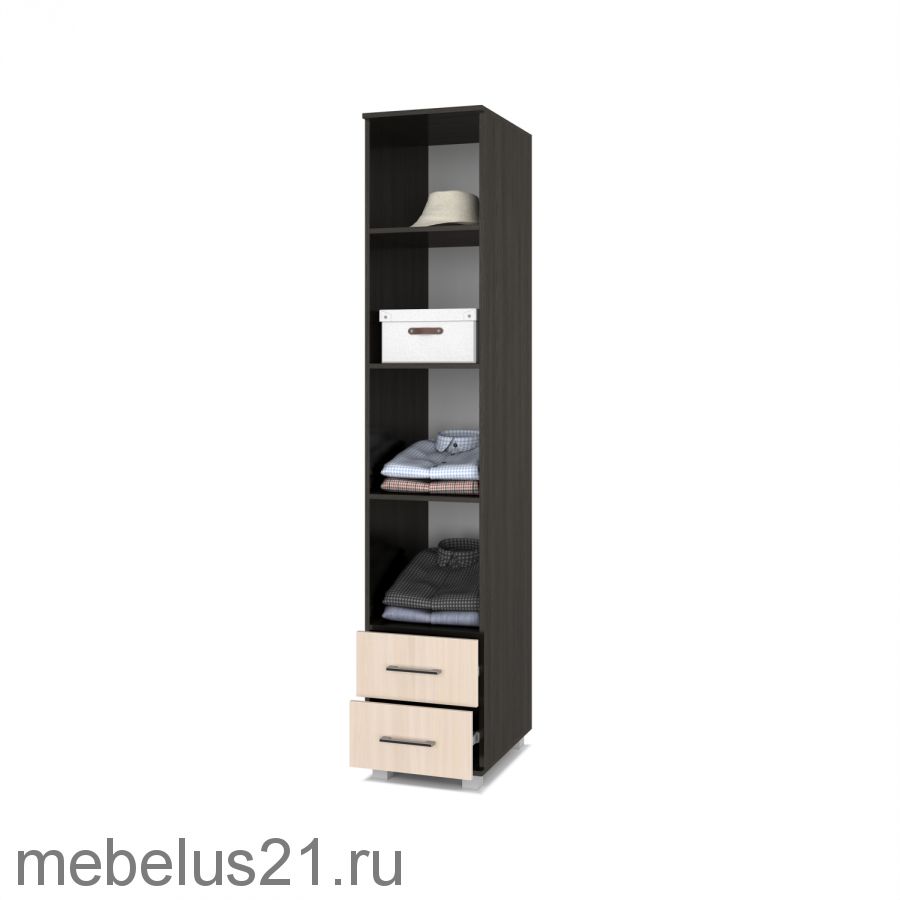 Шкаф пенал с ящиками Ева Е-13