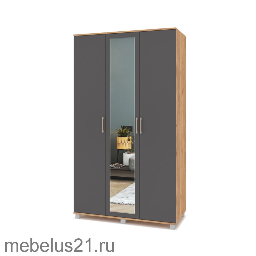 Шкаф 3-х створчатый Ева В-31