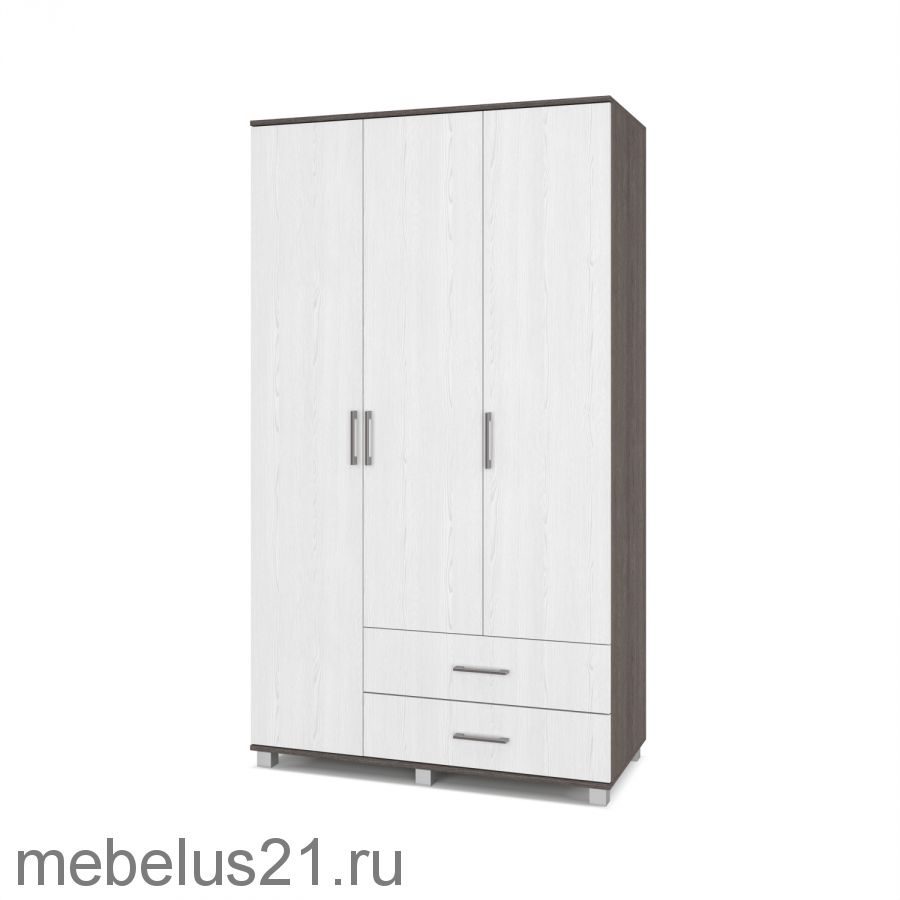 Шкаф 3-х створчатый Ева Е-33