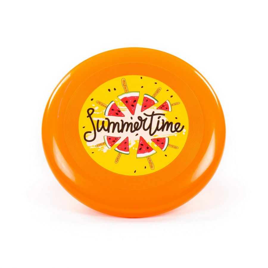 Летающая тарелка, 240 мм (оранжевая)