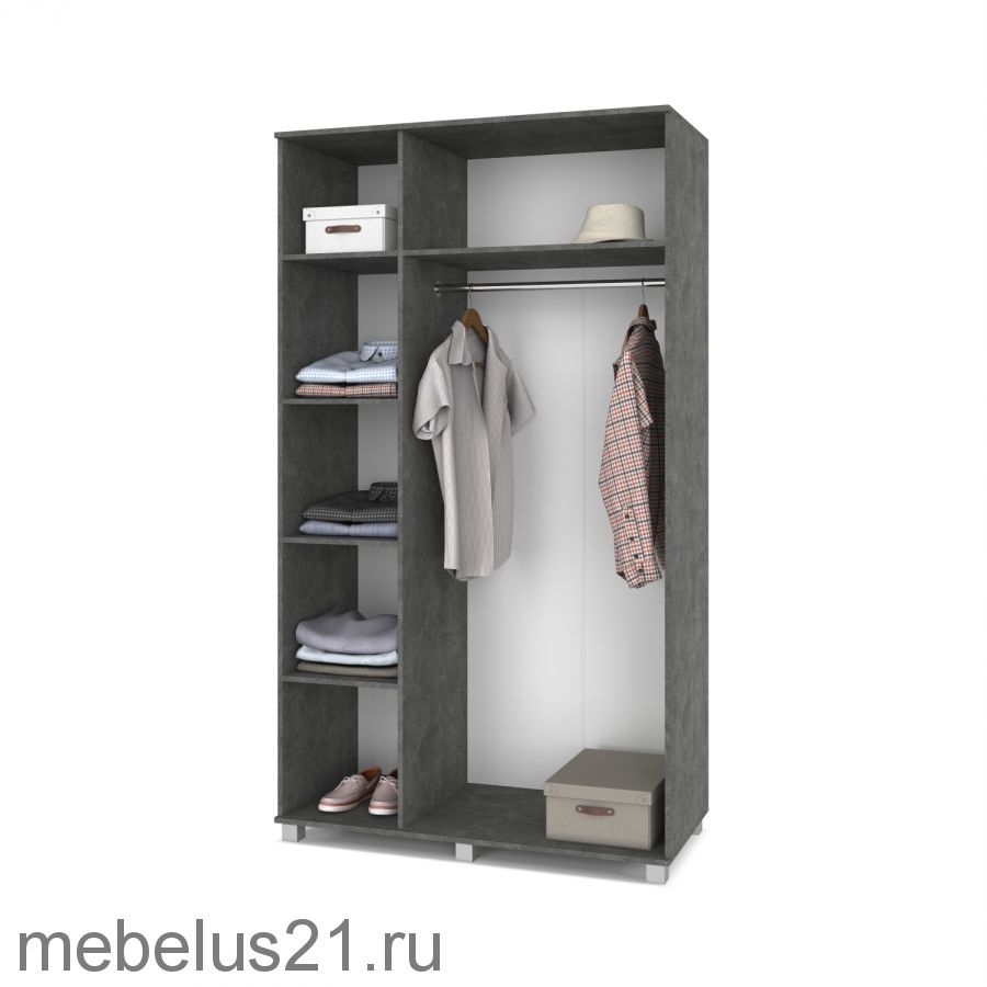 Шкаф 3-х створчатый  с зеркалом Е-31