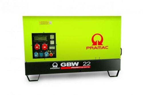 Дизельный генератор Pramac GBW22Y (400 V, Mecc Alte) в кожухе