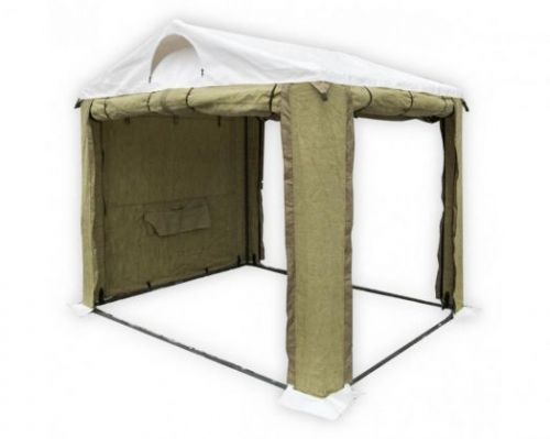 Палатка сварщика Tent 2,5Х2,5 ( М ) ПВХ+Брезент. Усиленный каркас труба 25мм.