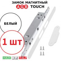 Замок AGB Touch (белый) В01120.30.FM + ответная часть В02404.31.FM