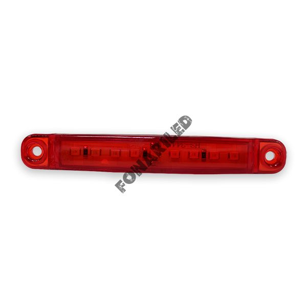 Светодиодные габариты на прицеп GF-U-9SMD-Red красный