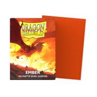 Протекторы Dragon Shield - Matte Dual Ember (100шт, 66х91мм)