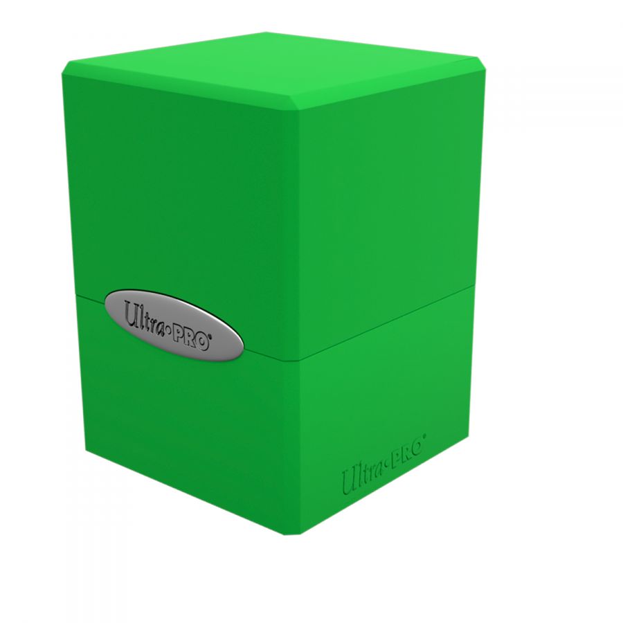 Коробочка Ultra Pro Classic Satin Cube - Lime Green