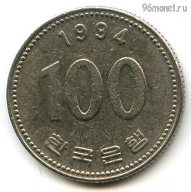 Южная Корея 100 вон 1994