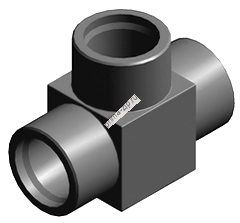 Крестовина НКТ 73 внутренняя резьба