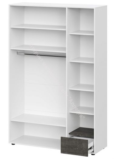 Шкаф комбинированный трехстворчатый Анри