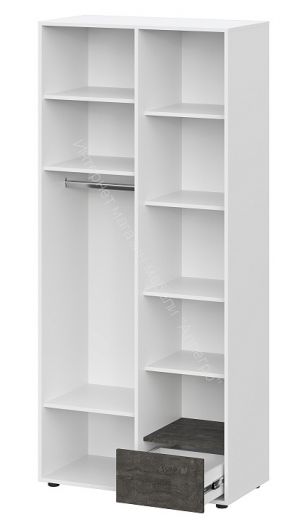 Шкаф комбинированный двухстворчатый Анри