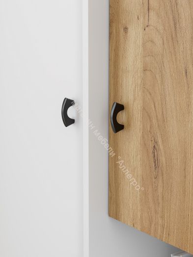 Шкаф комбинированный двухстворчатый Анри