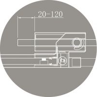 Душевой уголок CEZARES SLIDER-AH-1-100-90/100-C схема 9