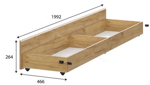 Кровать-диван Анри с ящиком Милан