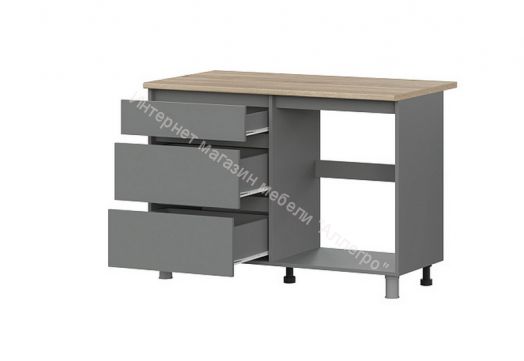 Кухонный гарнитур Денвер 2,0м Графит серый/Дуб Сонома