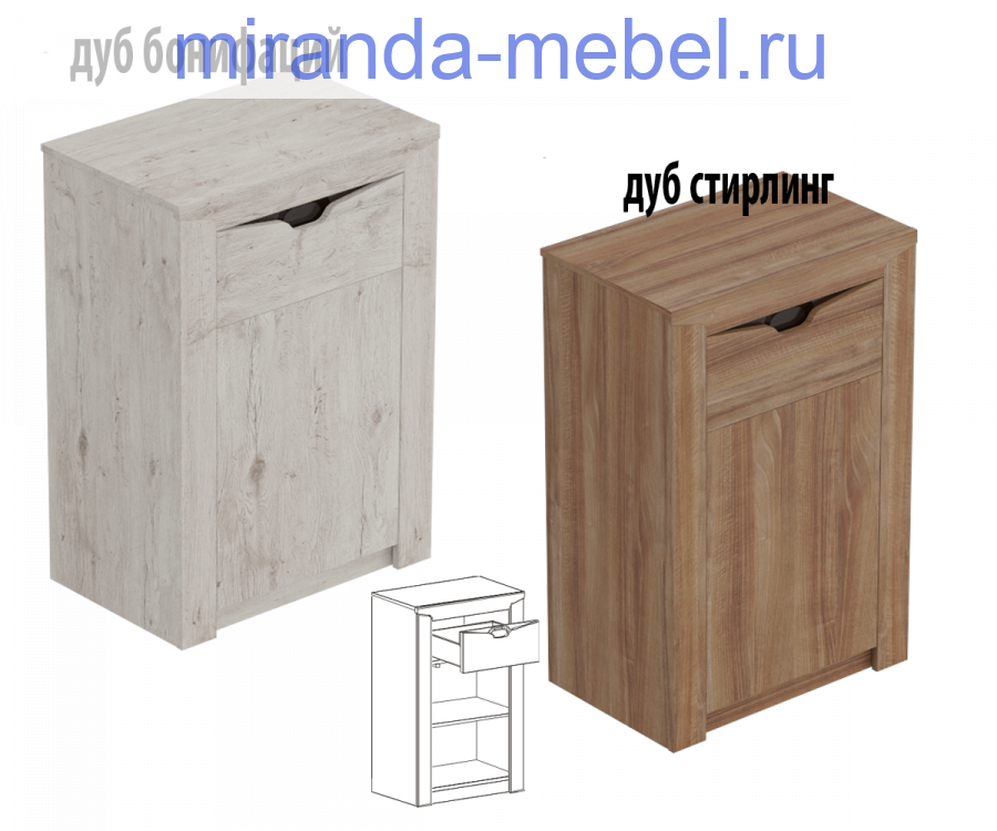 Прихожая тумба "Соренто" Мебельград