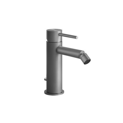 Смеситель округлой формы  Gessi Flessa для биде 54007299 черный матовый схема 1