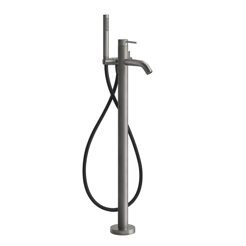 Изображение Смеситель для ванны и душа Gessi 316 54028726 бронза теплая браш PVD