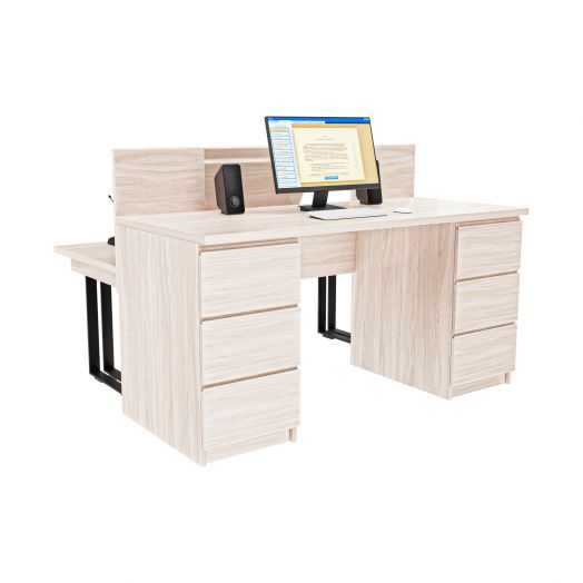 Сенсорный логопедический стол Logo Pro (Ясень шимо)