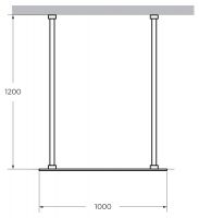 Душевая перегородка CEZARES LIBERTA-L-2-100-120 схема 17