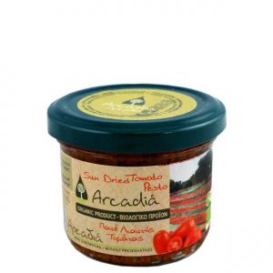 Соус Песто из вяленых томатов био Arcadia Organic Sun Dried Tomato Pesto 100 г - Греция