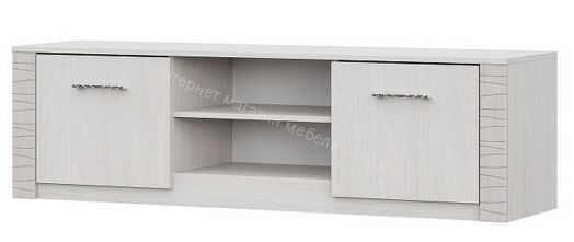 Тумба для телевидеоаппаратуры 1600 Серия №4 Гамма 20 Ясень Анкор светлый/Сандал светлый