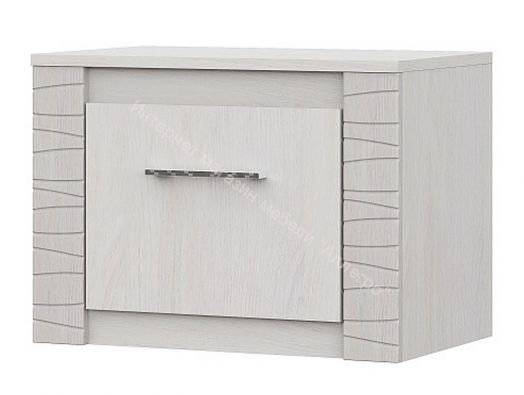 Тумба прикроватная Серия №4 Гамма 20 Ясень анкор светлый/ Сандал светлый