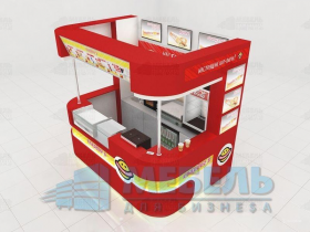 Павильон остров для хотдогов