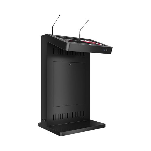 Интерактивная трибуна Double с рекламным дисплеем (чёрная)